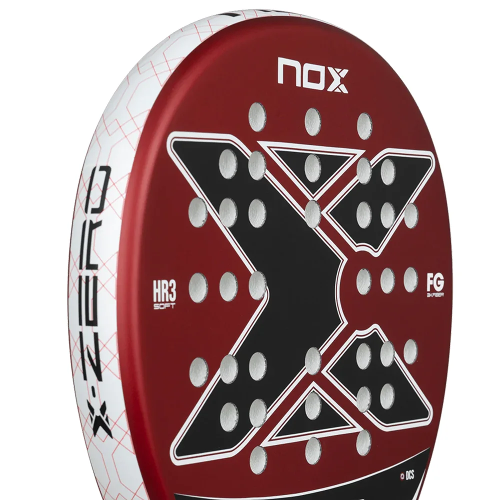 Nox X-Zero Red – round shape control padel racket with soft EVA foam - image 4