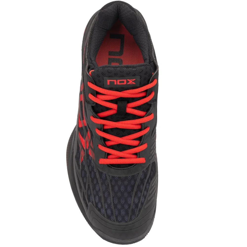 Nox AT10 LUX Black Red – Innovative Men’s Padel Shoes for Maximum Protection and Performance - image 3
