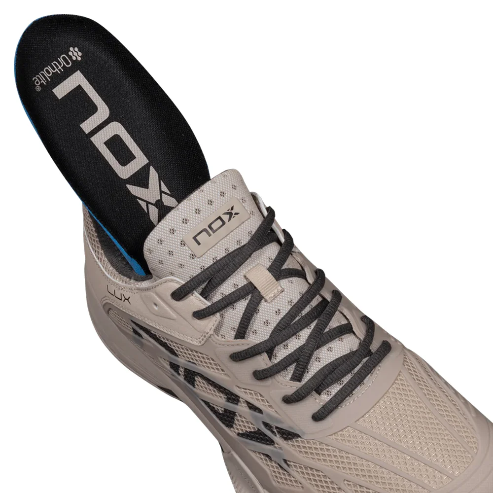 Nox AT10 Lux Feather Gray Raven Men — calçado de padel masculino com amortecimento avançado - imagem 8