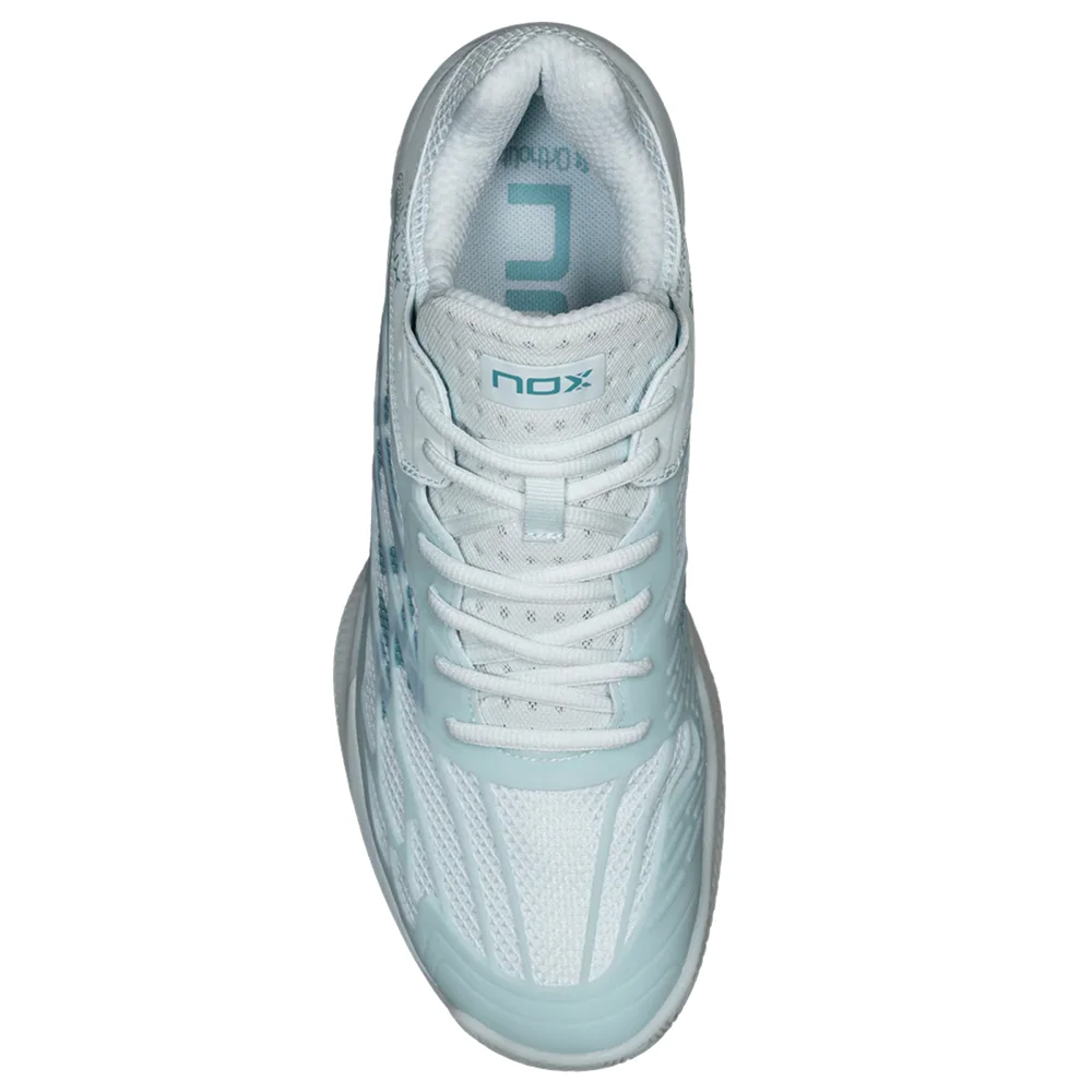 Nox AT10 Lux Morning Mist Turquoise — Padel footwear with maximum cushioning - image 3
