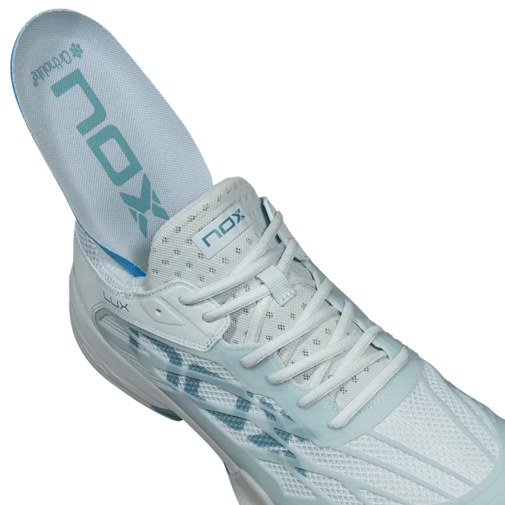 Nox AT10 Lux Morning Mist Turquoise — Padel footwear with maximum cushioning - image 8