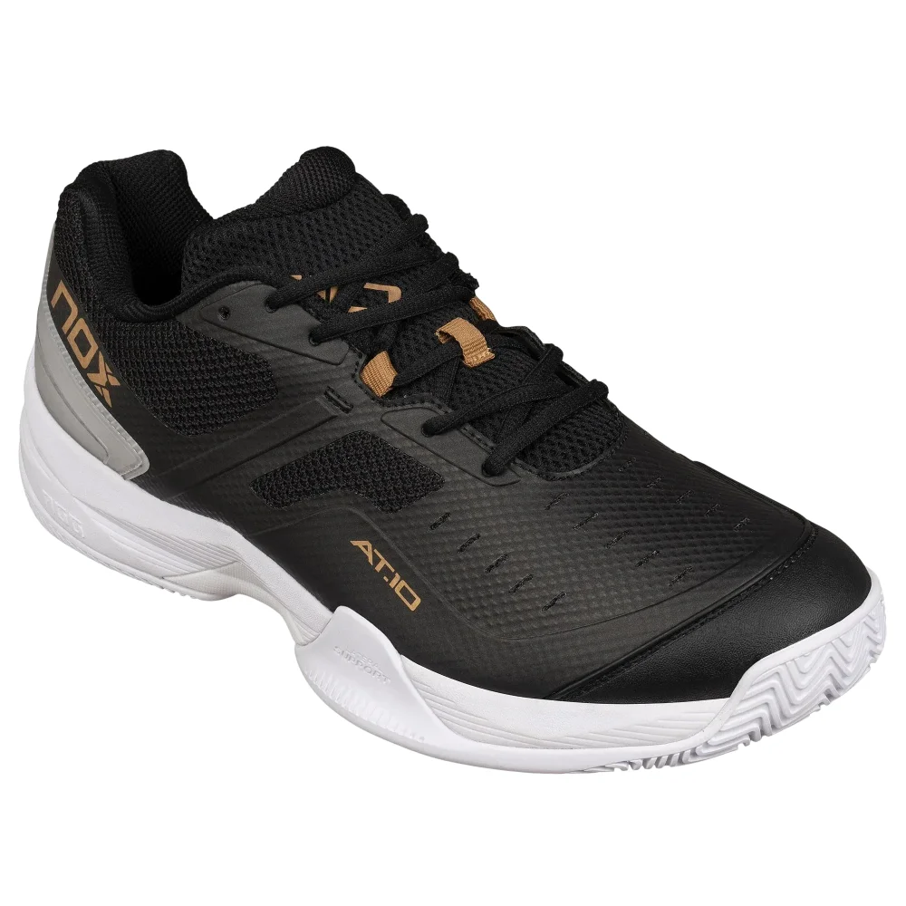 Nox AT10 PRO Black/Gold Edition 2024 – Innovative Men’s Padel Shoes for Maximum Comfort and Performance - image 2
