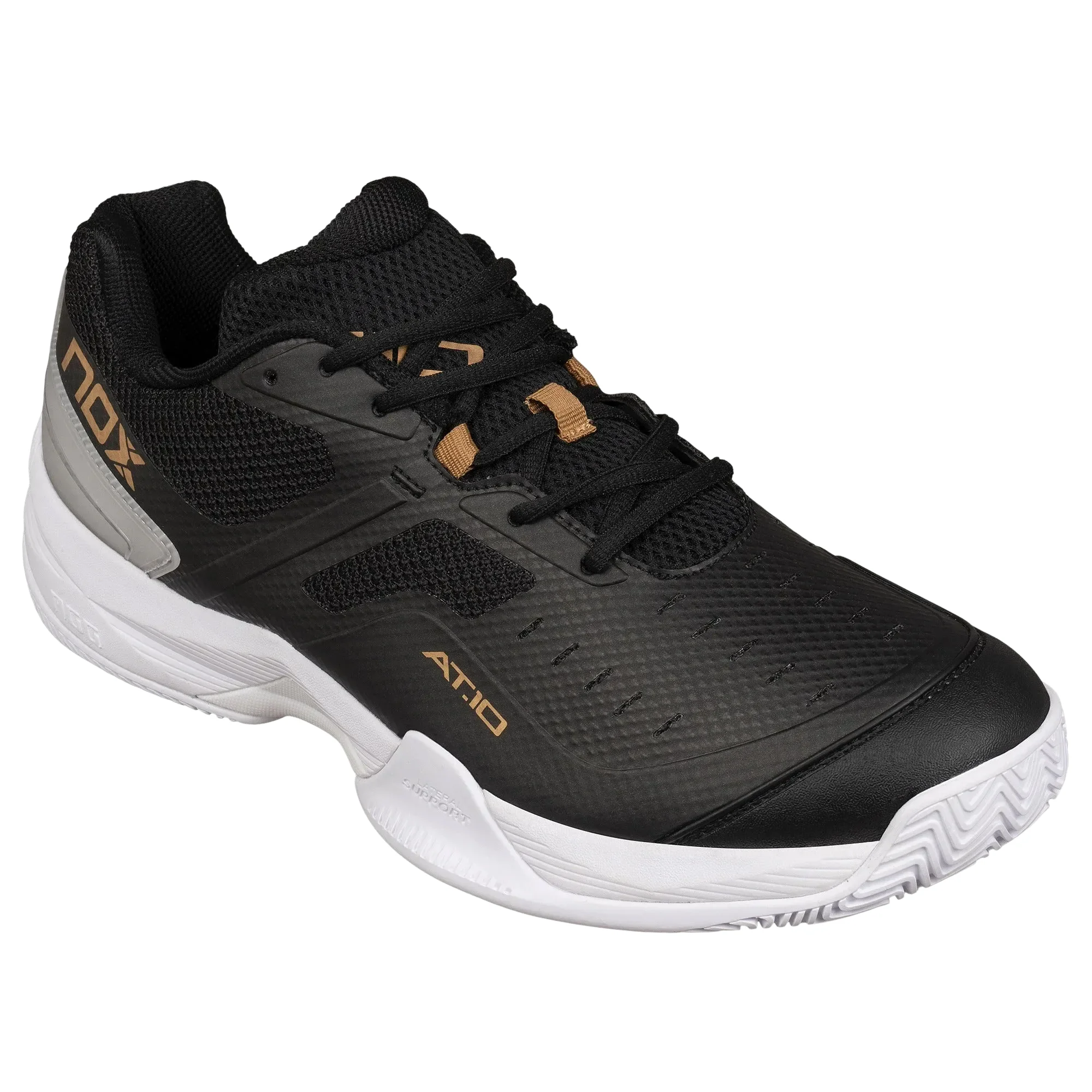 Nox AT10 PRO Black/Gold Edition 2024 – Sapatilhas de Padel Masculinas Inovadoras para Máximo Conforto e Desempenho - imagem 2