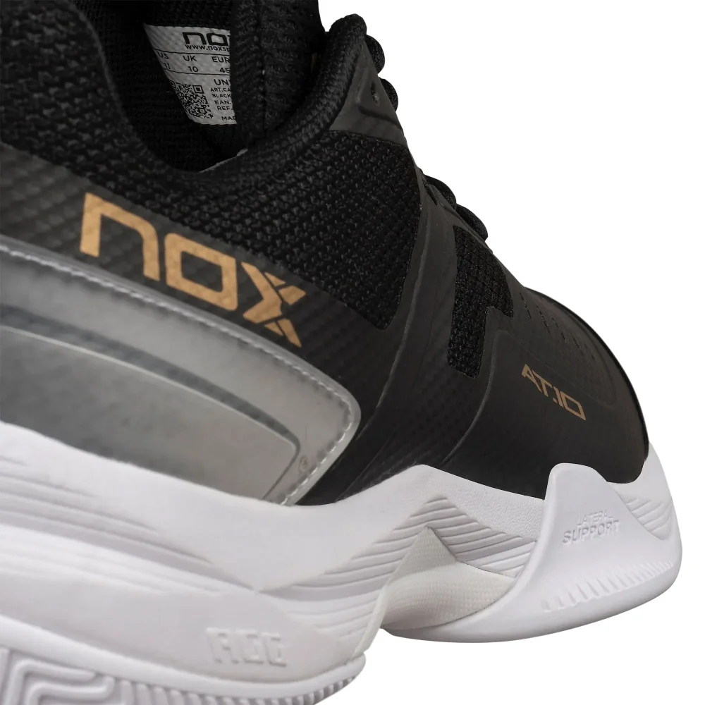 Nox AT10 PRO Black/Gold Edition 2024 – Innovative Men’s Padel Shoes for Maximum Comfort and Performance - image 11