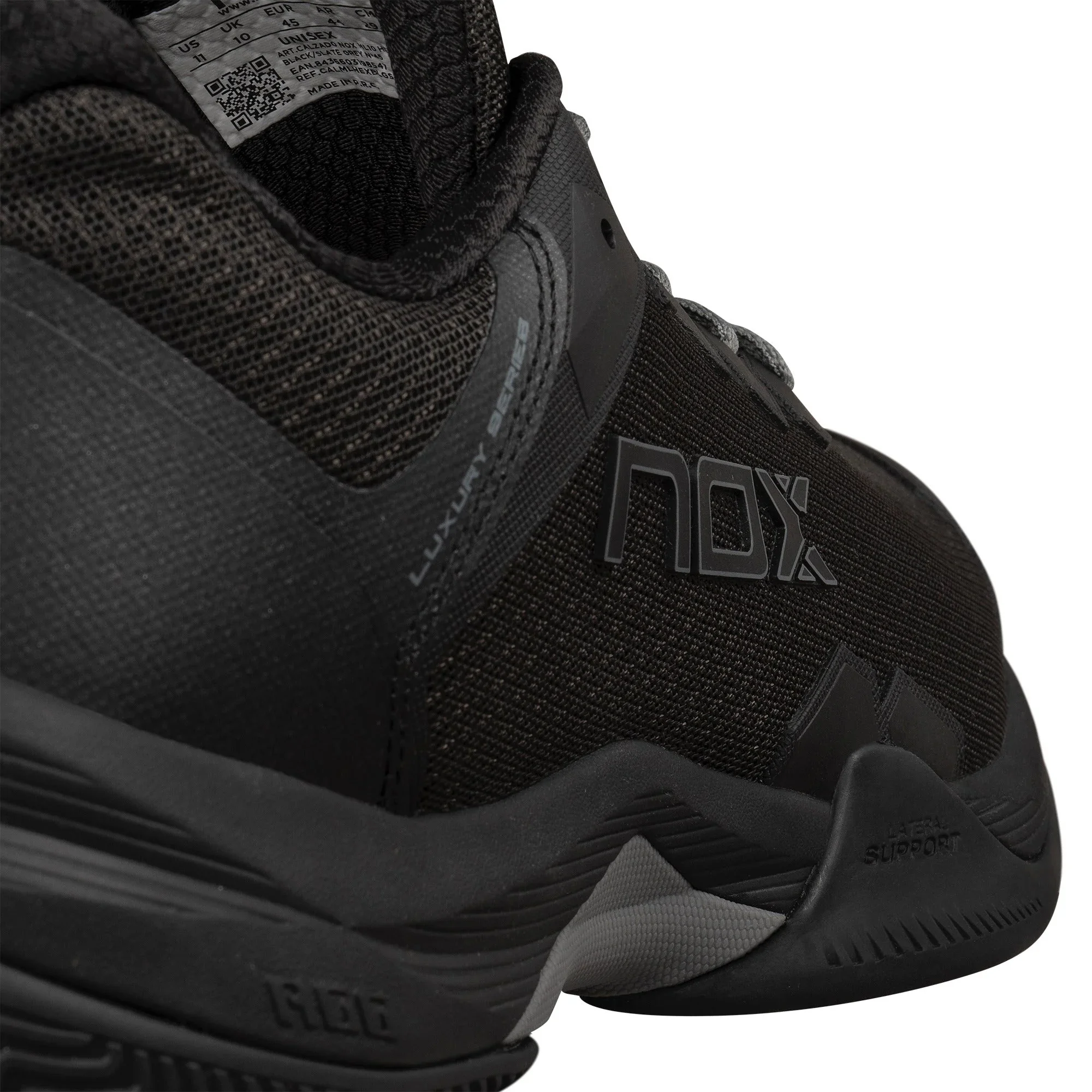 Nox ML10 HEXA Black/Slate Grey Edition 2024 Padel Shoes - image 10