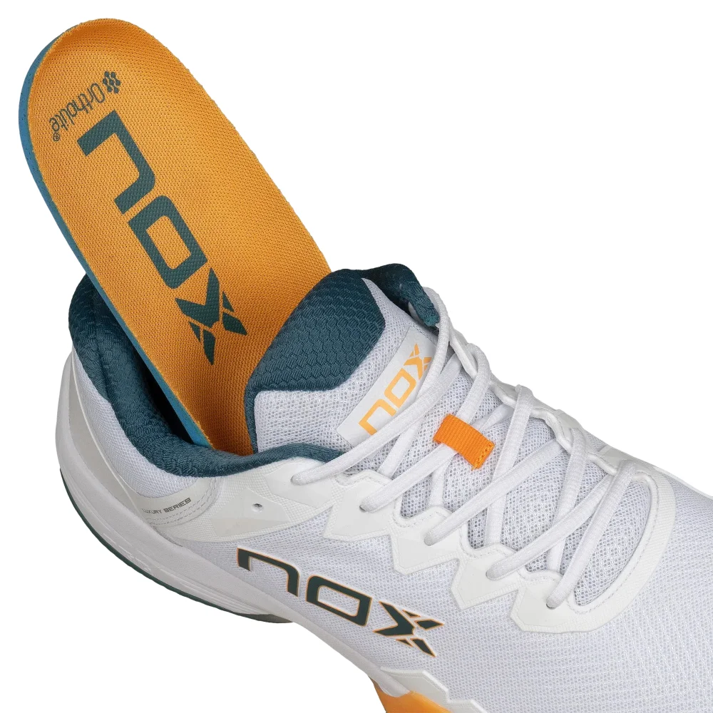 Nox ML10 HEXA White Albaricoque Edition 2024 Padel Shoes - image 11
