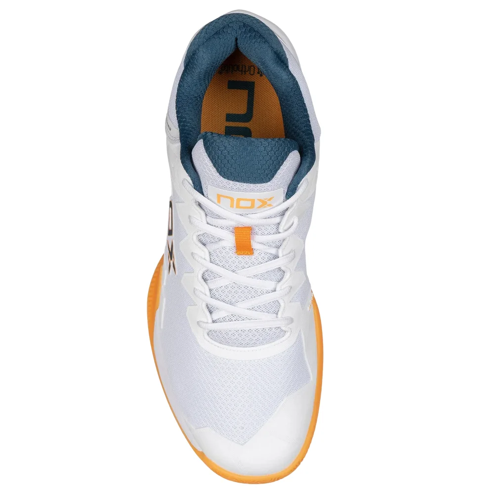Nox ML10 HEXA White Albaricoque Edition 2024 Padel Shoes - image 3