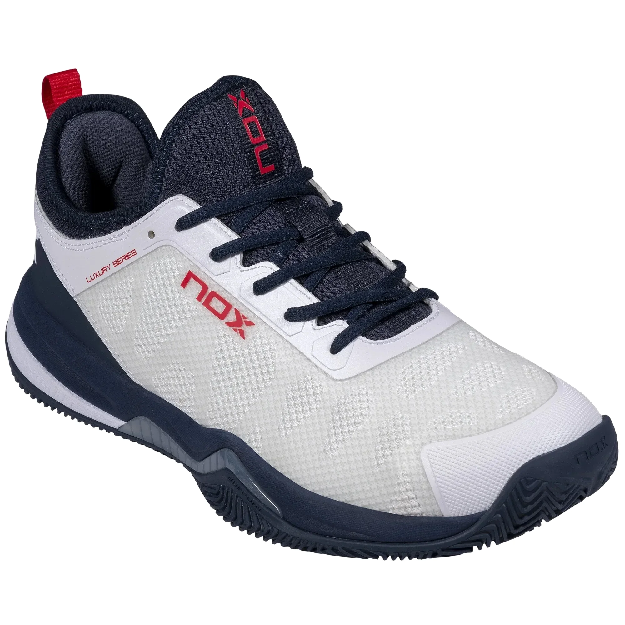 Nox NERBO White Blue – Professional Padel Shoes 2023 - image 2