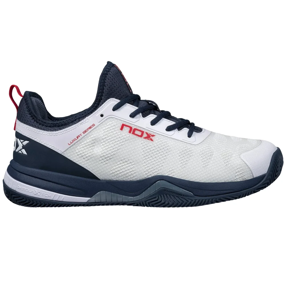 Nox NERBO White Blue – Professional Padel Shoes 2023 - image 1