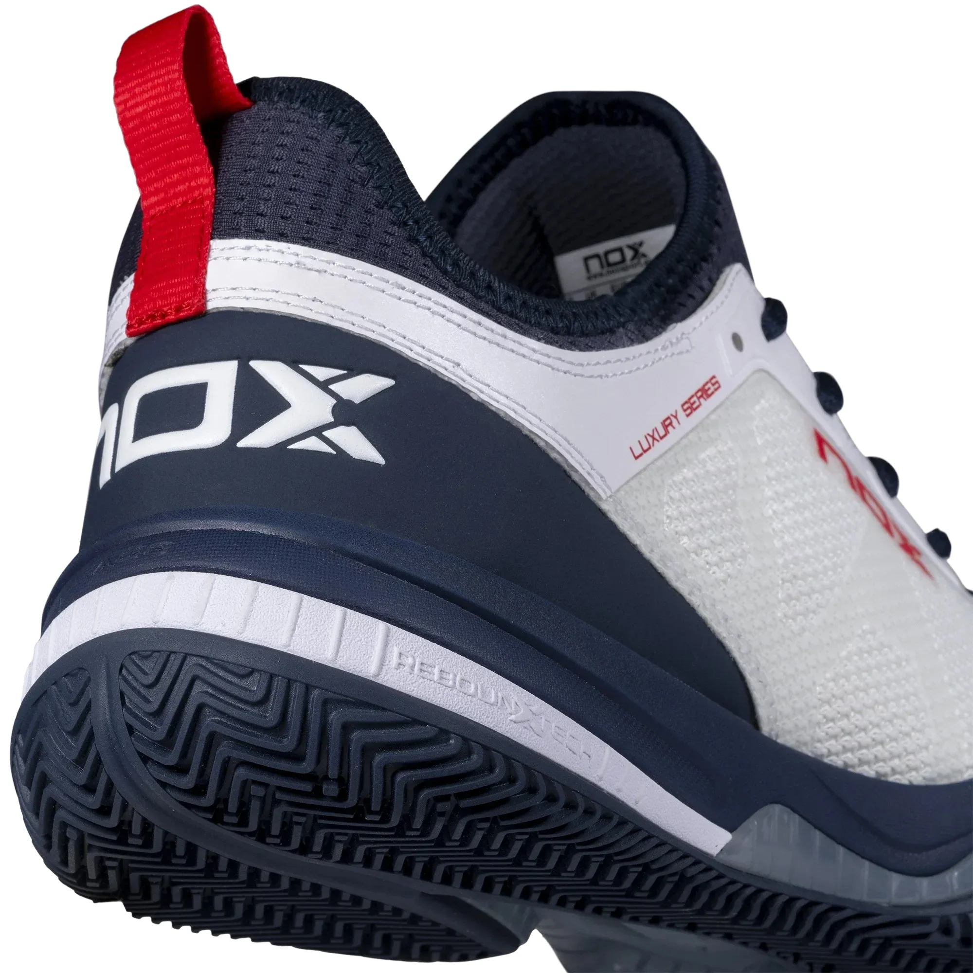 Nox NERBO White Blue – Professional Padel Shoes 2023 - image 5