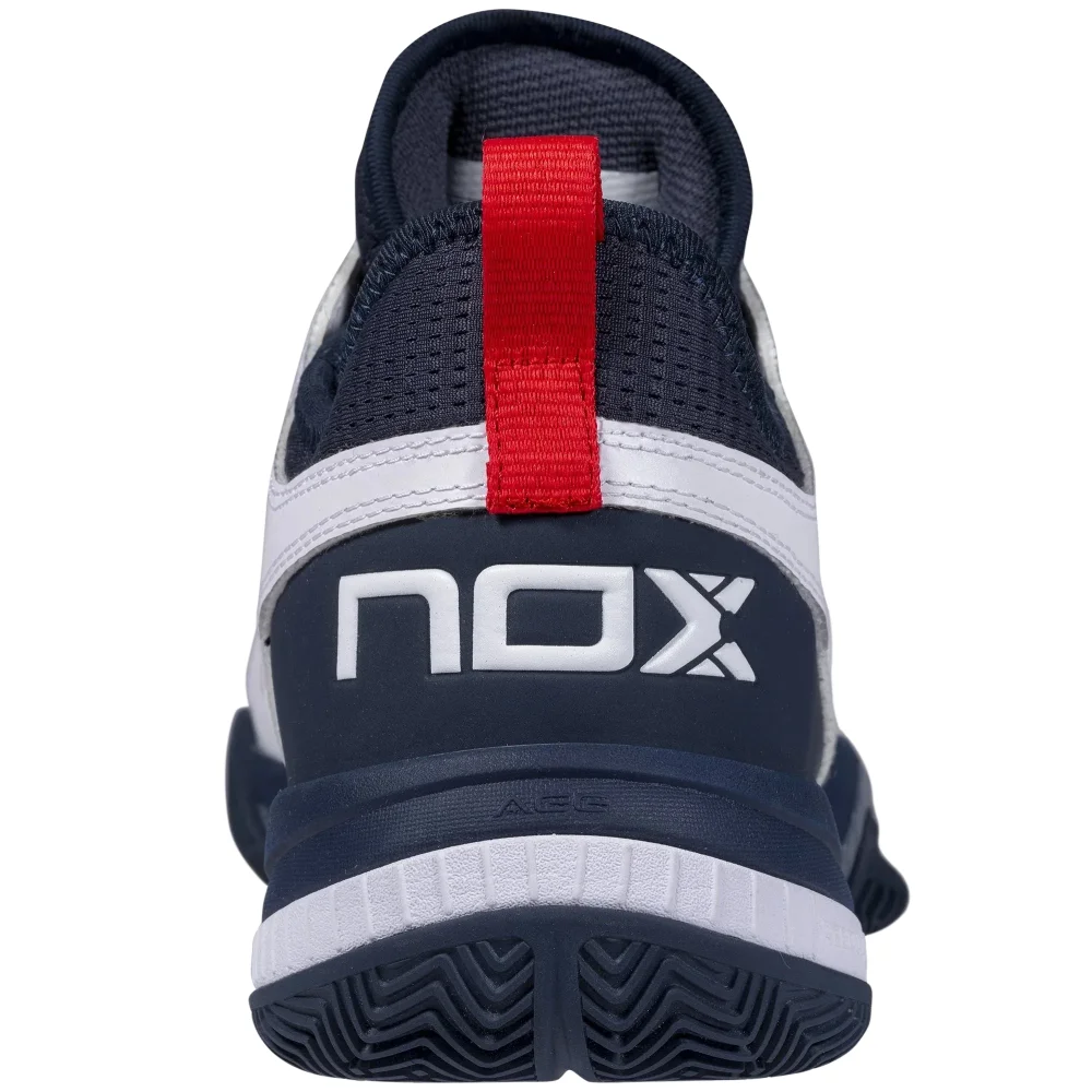 Nox NERBO White Blue – Professional Padel Shoes 2023 - image 6