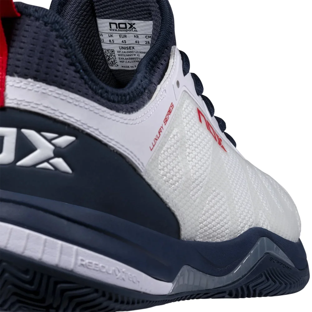 Nox NERBO White Blue – Professional Padel Shoes 2023 - image 8