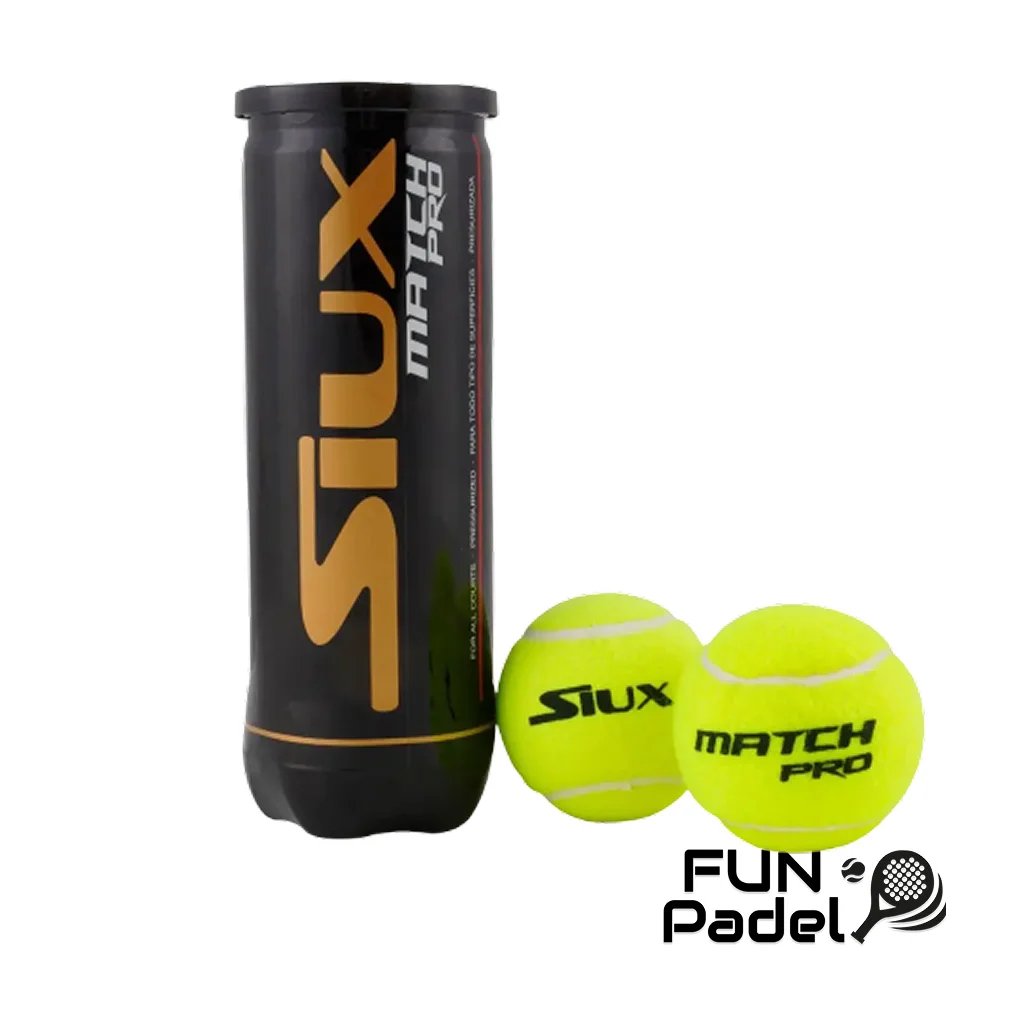 Bolas de padel Siux MATCH PRO – Tube (3 unidades) - imagem 1
