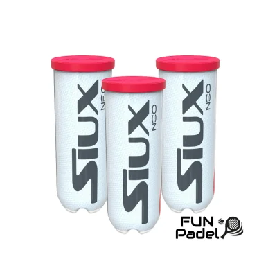Siux NEO Padel Balls - 3-Pack Tubes