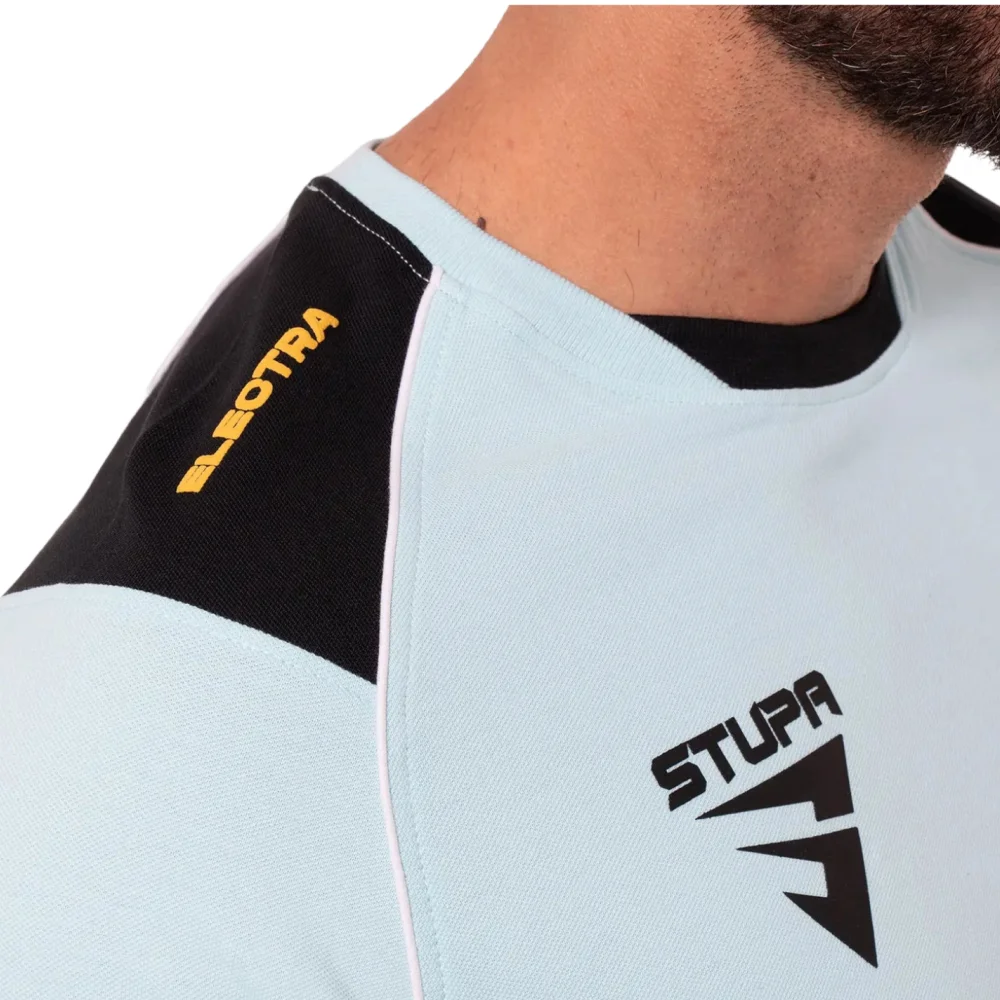 Siux Electra Stupa Cotton T-shirt Blue - Casual Lifestyle - image 3