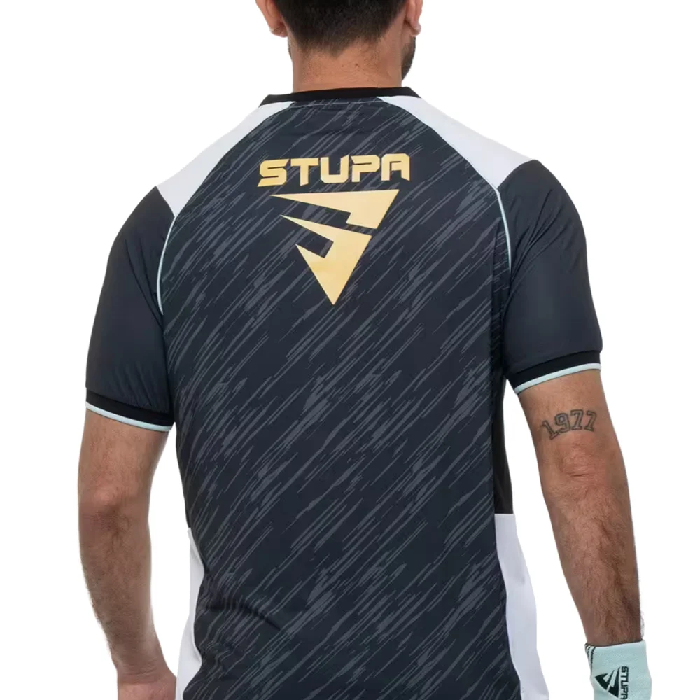 Siux Electra Stupa T-shirt Black - Franco Stupaczuk Official Replica - image 2