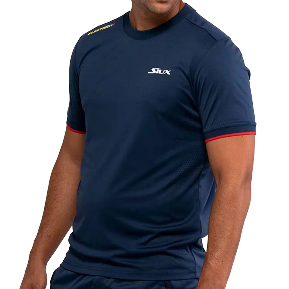 Siux Electra Stupa T-shirt Navy Blue - Franco Stupaczuk Official Replica - image 2