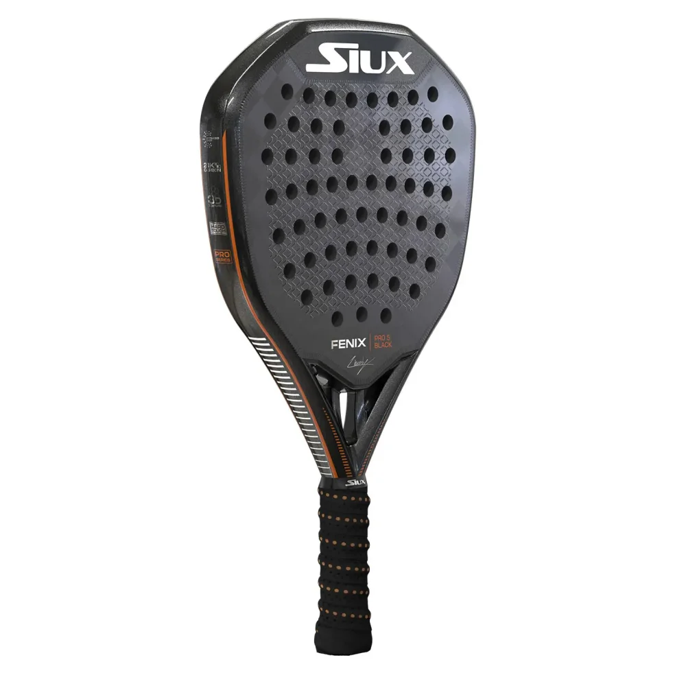Siux Fenix Pro 5 Black – raquete de padel profissional com máxima potência e controlo - imagem 2