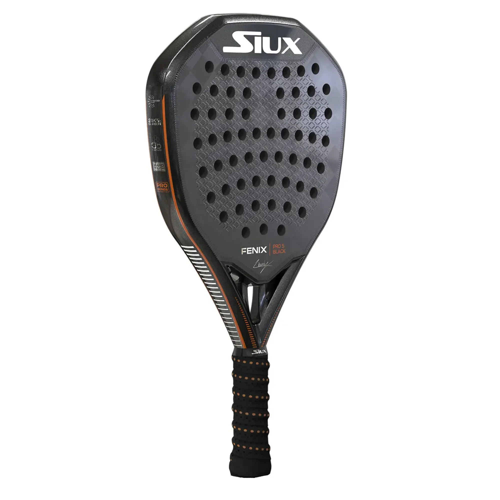 Siux Fenix Pro 5 Black – raquete de padel profissional com máxima potência e controlo - imagem 2