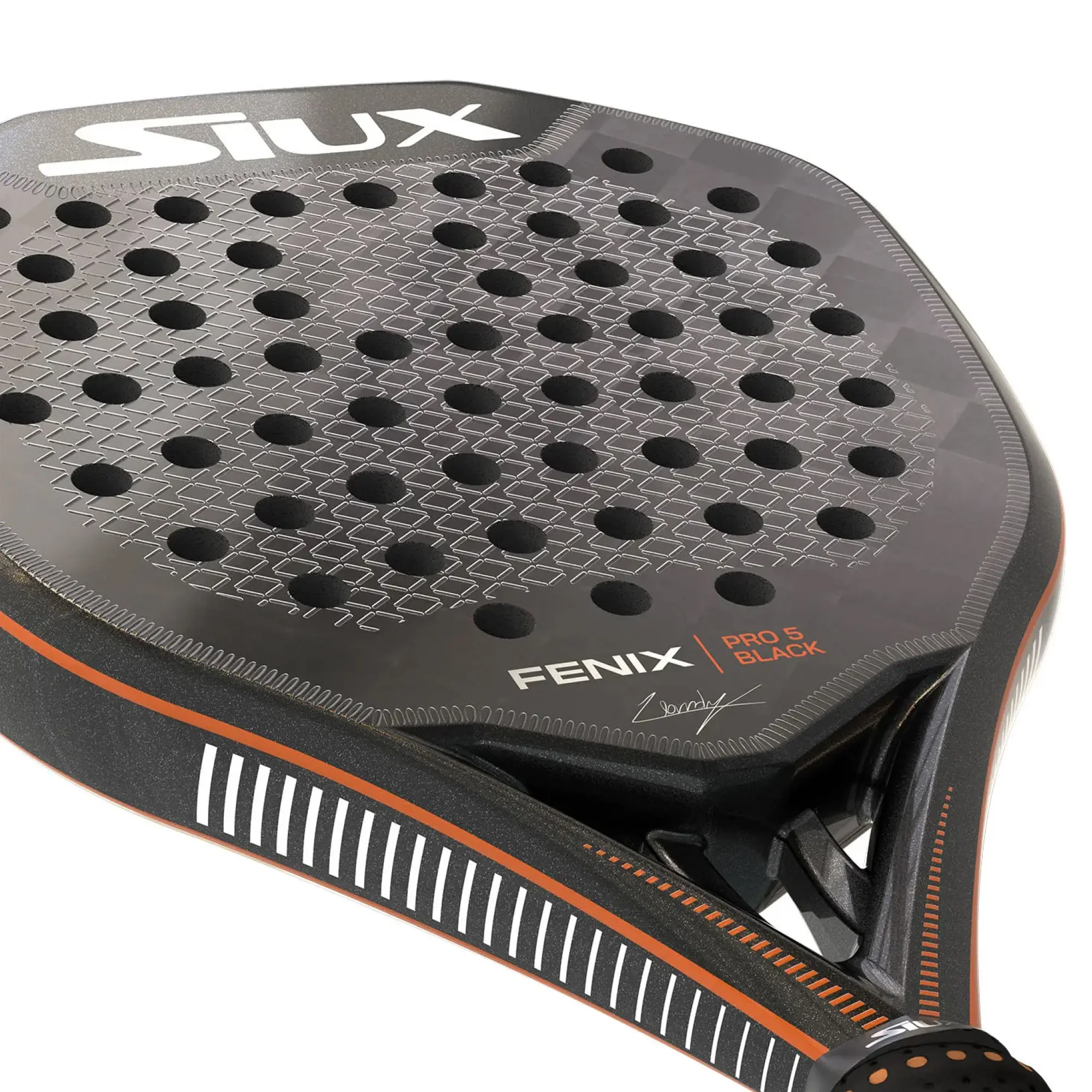 Siux Fenix Pro 5 Black – raquete de padel profissional com máxima potência e controlo - imagem 4