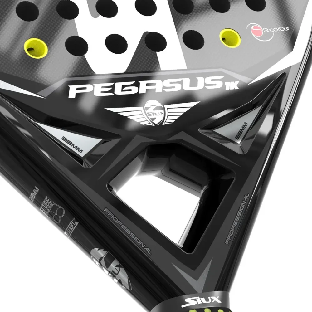 Siux Pegasus Graphene 1K – raquete de padel com elevado controlo, potência e design leve - imagem 4