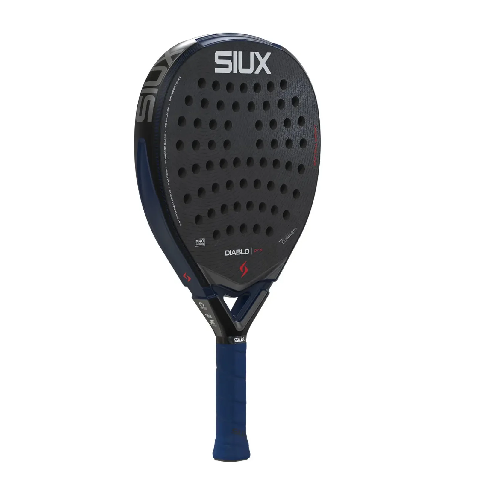 Siux Diablo Pro 2026 – Raquete Profissional de Padel Lágrima - imagem 2