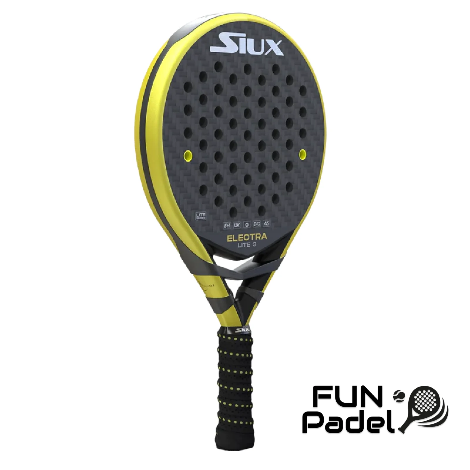 Siux Electra ST3 Lite – Raquete Leve e Confortável para Jogadores Intermédios - imagem 2