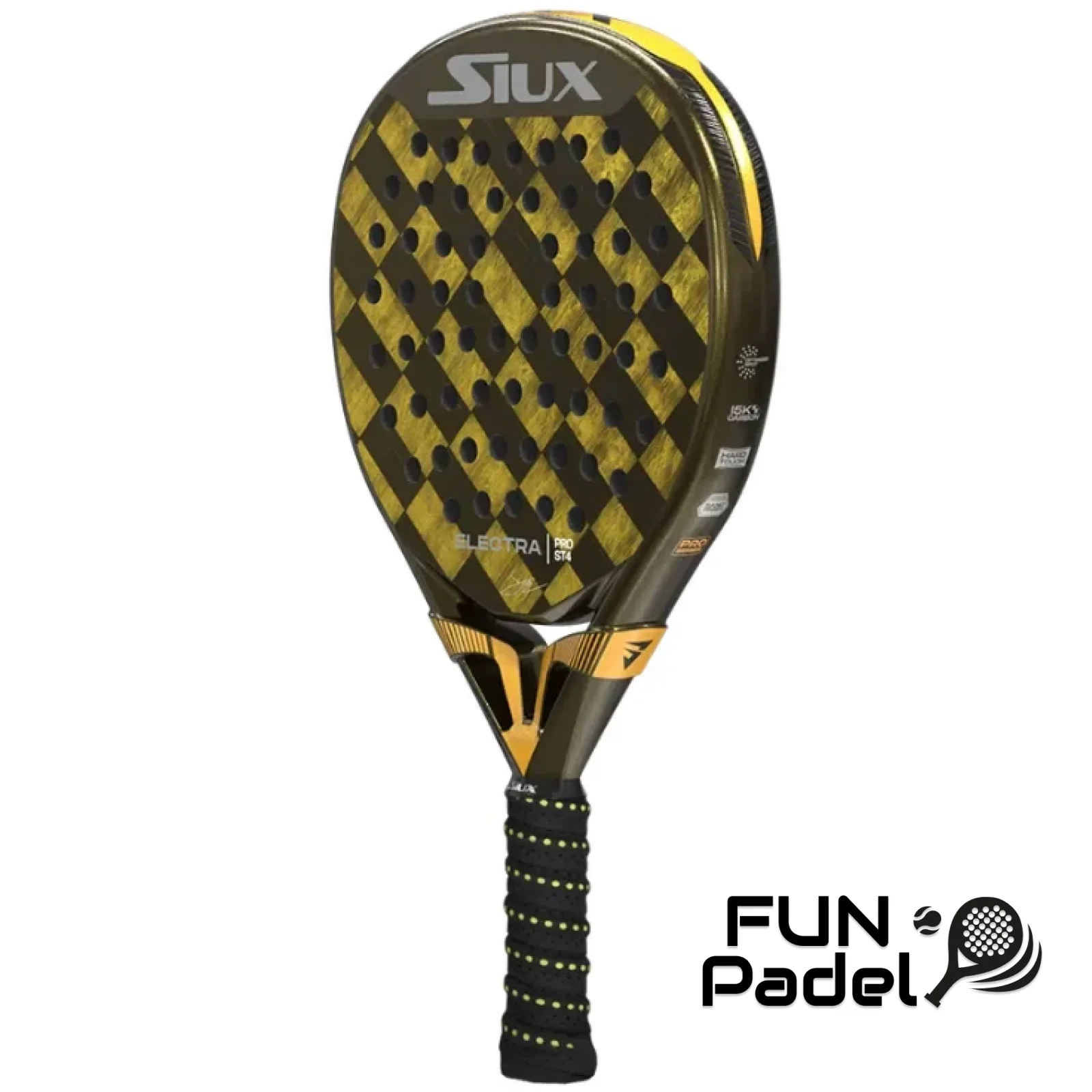 Siux Electra Stupa Pro ST4 2025 – Desempenho Híbrido de Elite no Padel - imagem 2