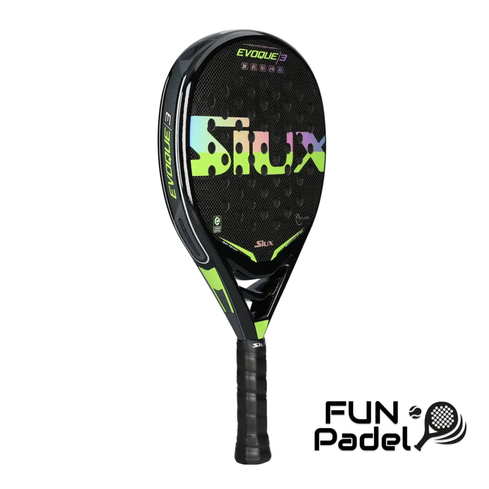Siux Evoque 3 - Raquete de padel leve para controlo máximo - imagem 2