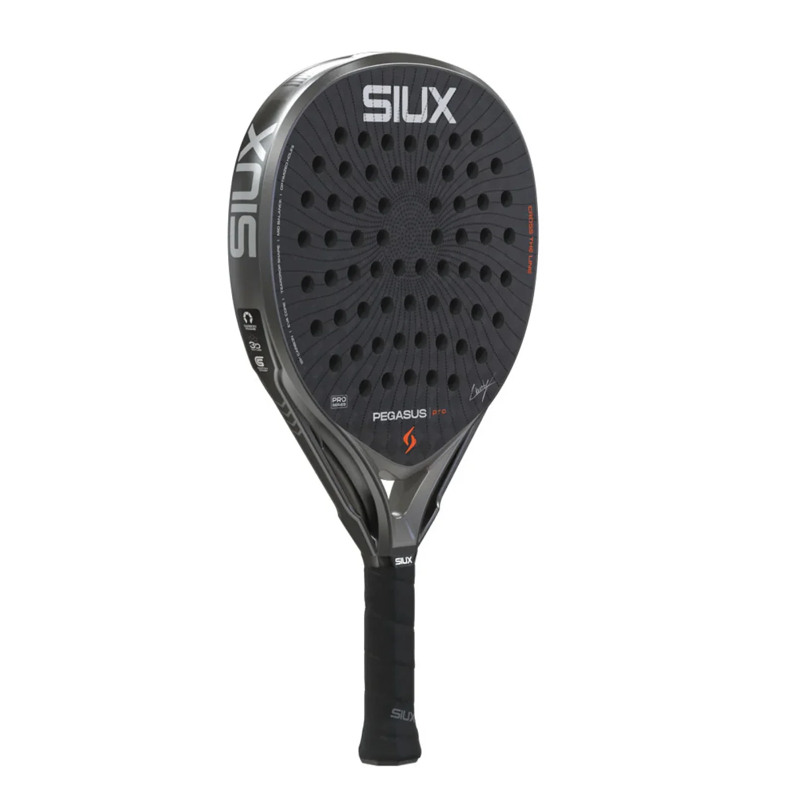 Siux Pegasus Pro 2026 Storm Grey – Raquete de Padel de Alta Performance - imagem 2