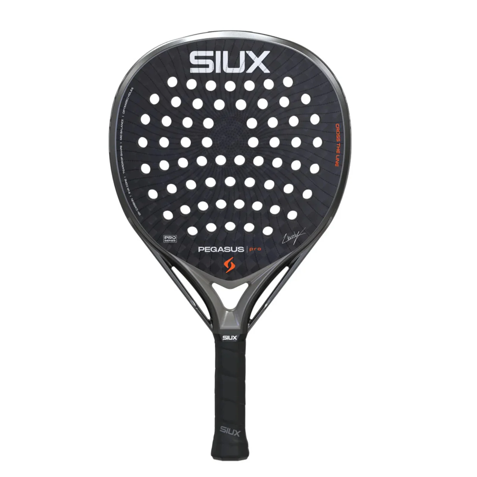 Siux Pegasus Pro 2026 Storm Grey – Raquete de Padel de Alta Performance - imagem 1