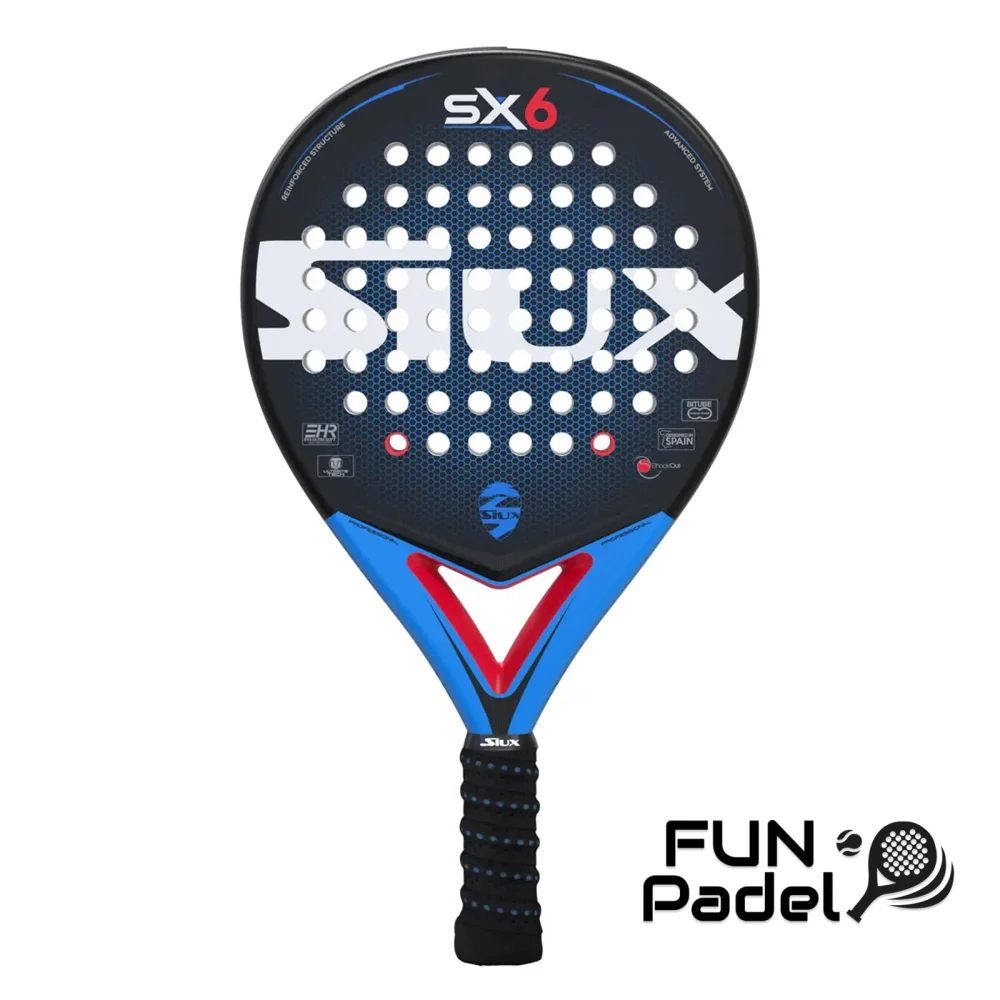 Siux SX6 - Raquete de padel profissional com controlo e potência perfeitos - imagem 1