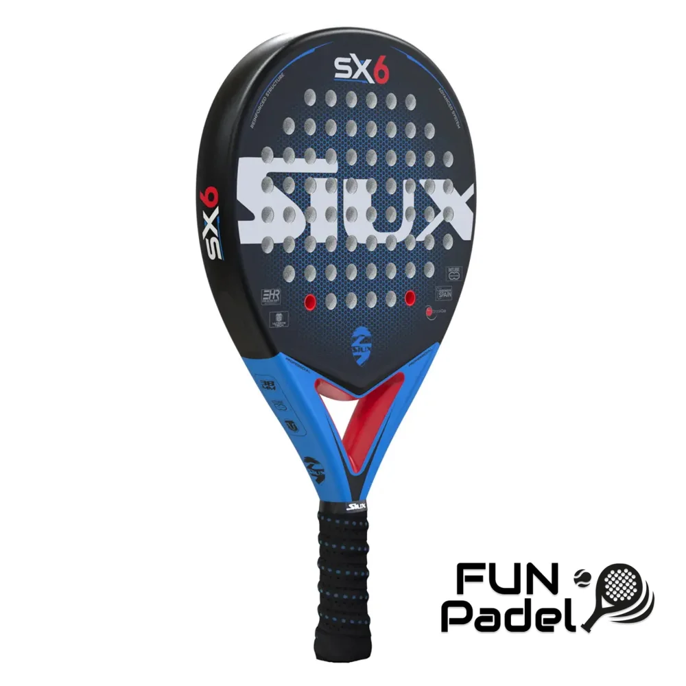 Siux SX6 - Raquete de padel profissional com controlo e potência perfeitos - imagem 2