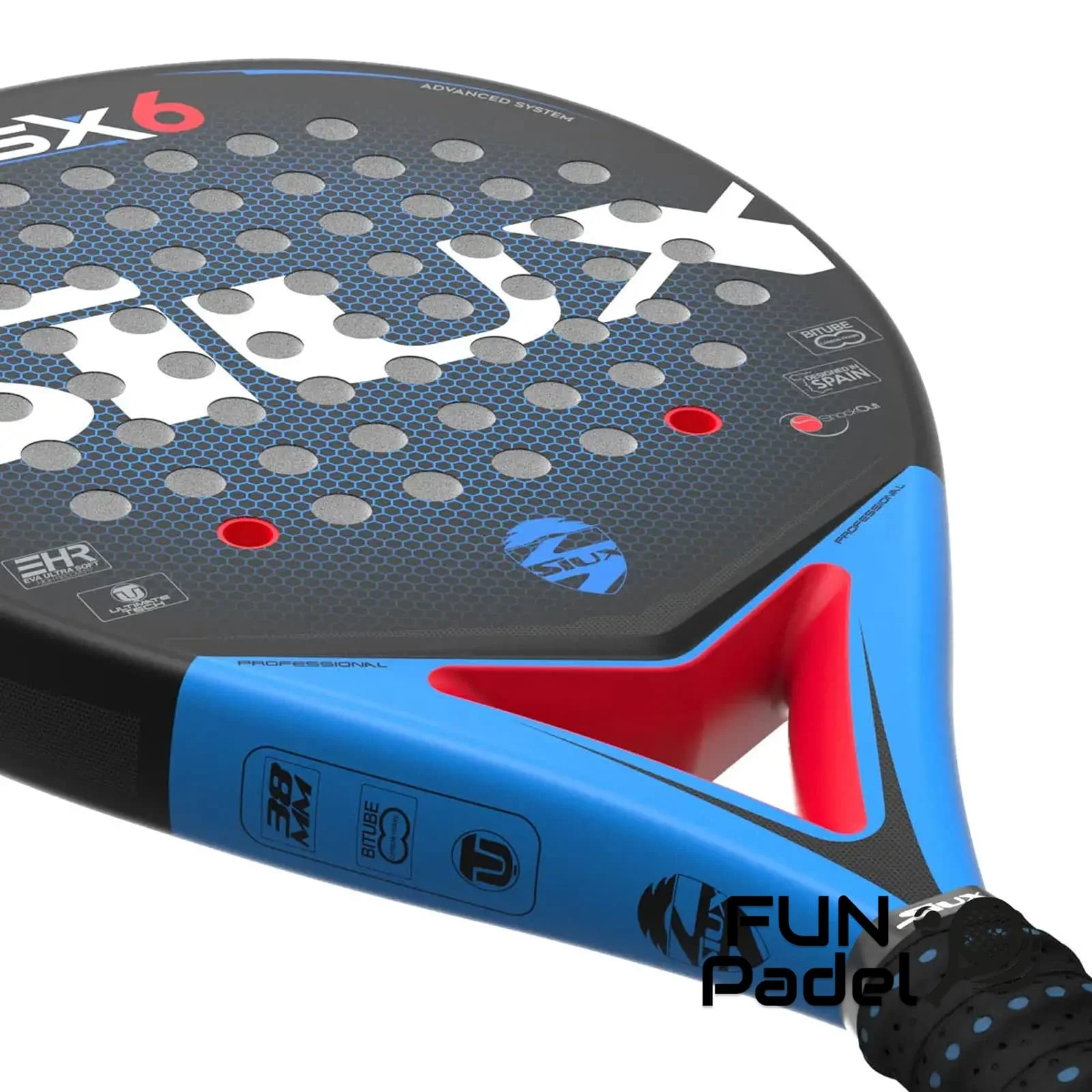 Siux SX6 - Raquete de padel profissional com controlo e potência perfeitos - imagem 3