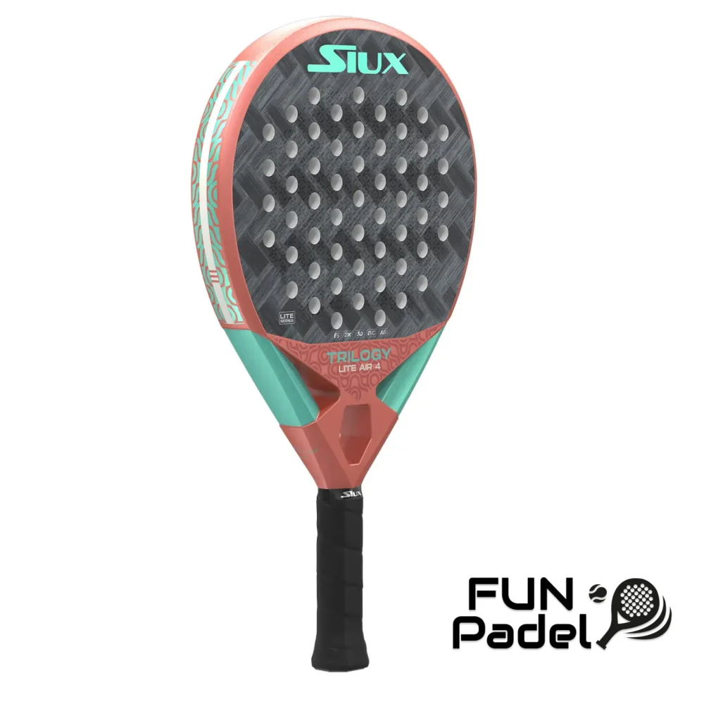 Siux Trilogy 4 Control Lite Air W - Raquete de padel feminina com excelente controlo e peso leve - imagem 2