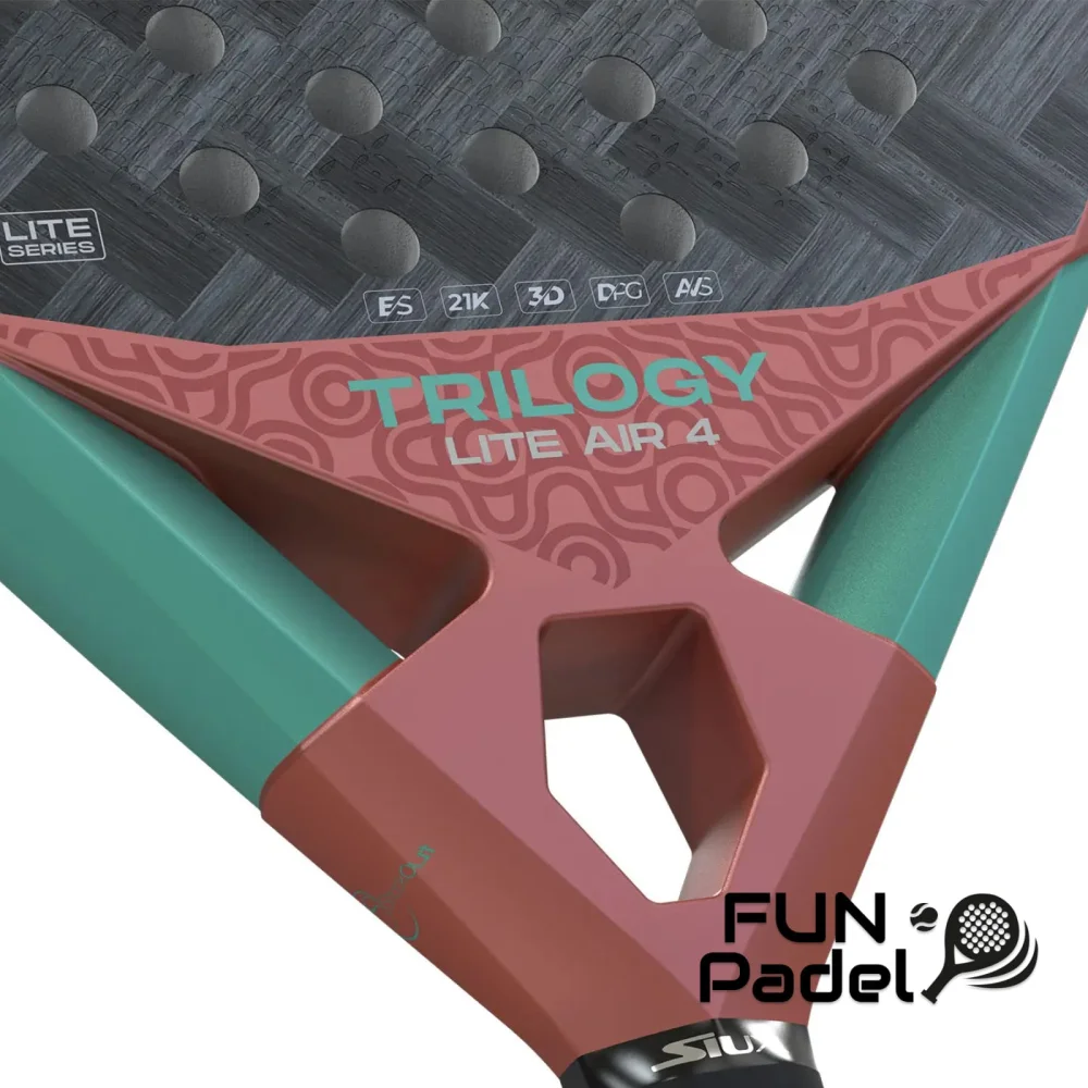 Siux Trilogy 4 Control Lite Air W - Raquete de padel feminina com excelente controlo e peso leve - imagem 5