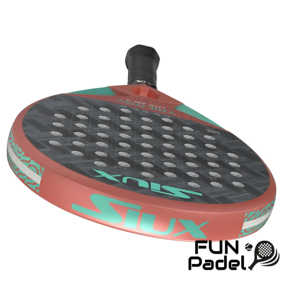 Siux Trilogy 4 Control Lite Air W - Raquete de padel feminina com excelente controlo e peso leve - imagem 3