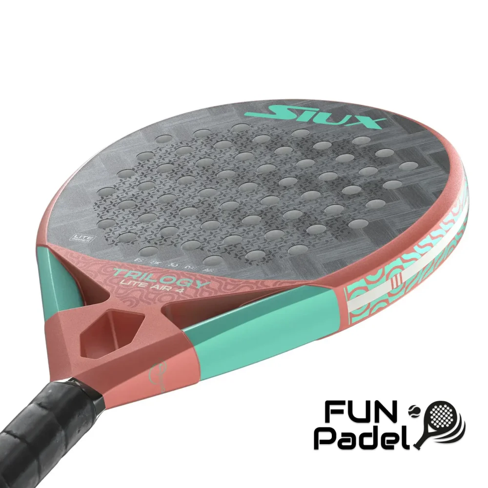 Siux Trilogy 4 Control Lite Air W - Raquete de padel feminina com excelente controlo e peso leve - imagem 4