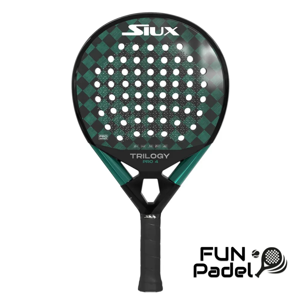 Siux Trilogy Control Pro 4 - raquete de padel profissional de forma redonda - imagem 1