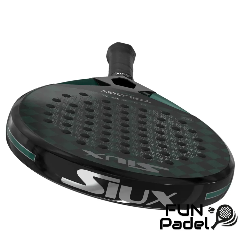 Siux Trilogy Control Pro 4 - raquete de padel profissional de forma redonda - imagem 4