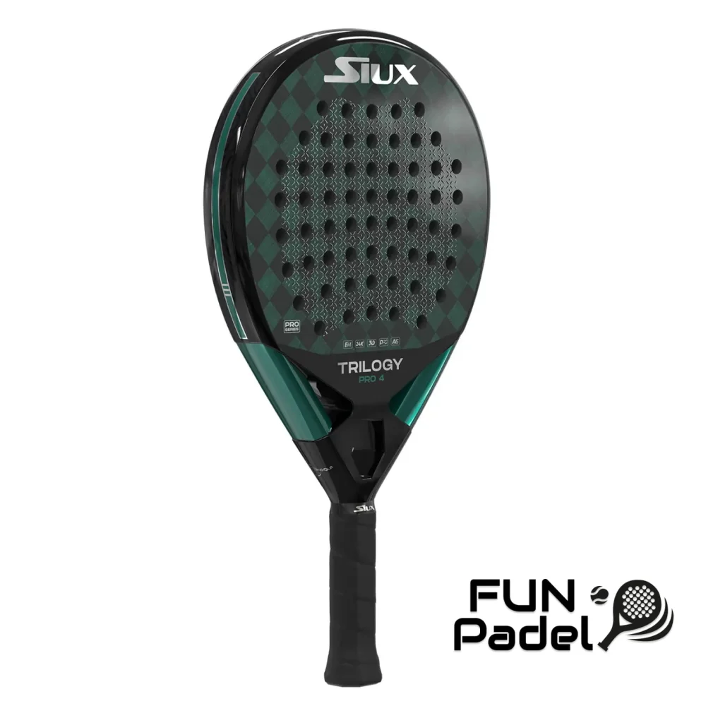 Siux Trilogy Control Pro 4 - raquete de padel profissional de forma redonda - imagem 2