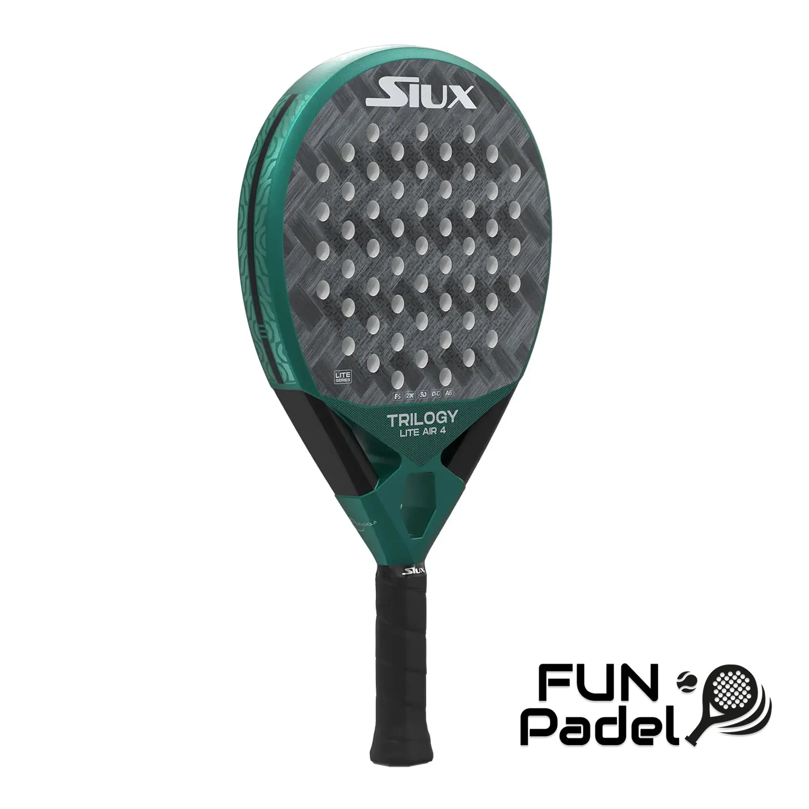 Siux Trilogy Lite Air 4 - Raquete de padel de alto desempenho e controlo - imagem 2