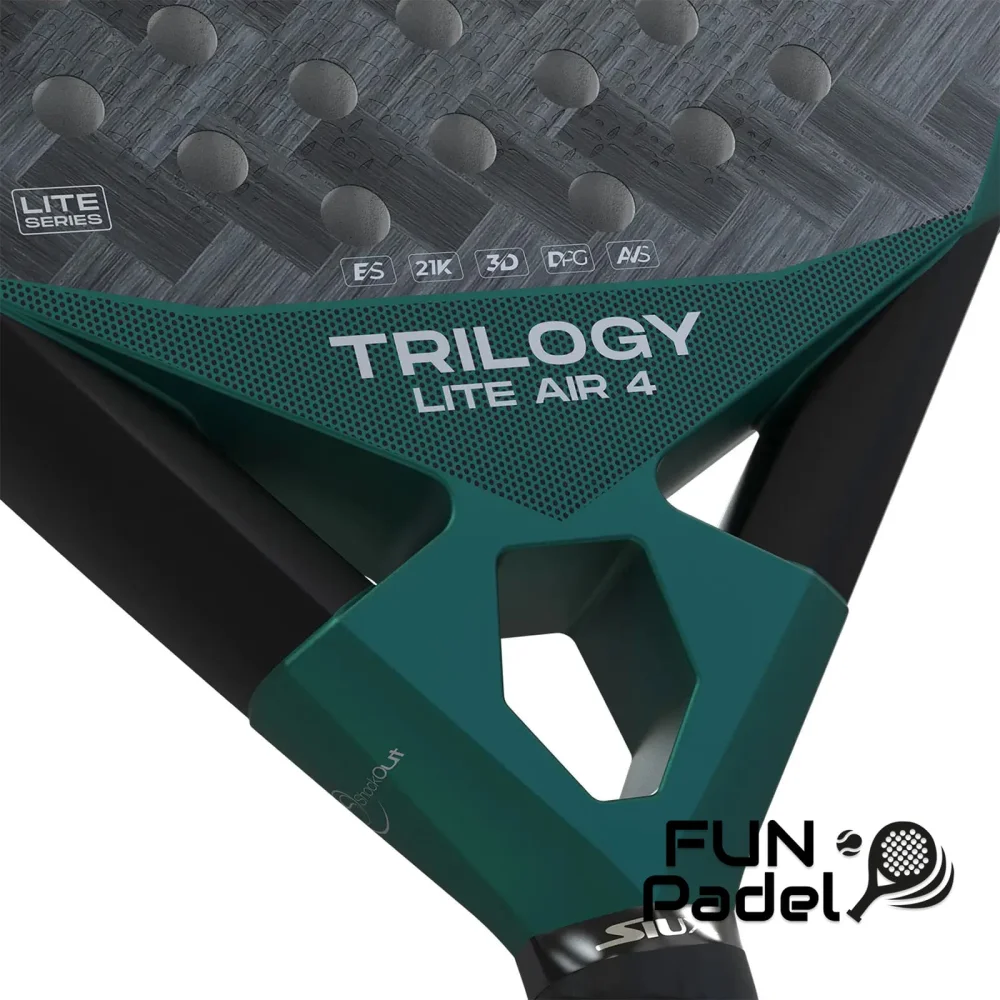 Siux Trilogy Lite Air 4 - Raquete de padel de alto desempenho e controlo - imagem 4