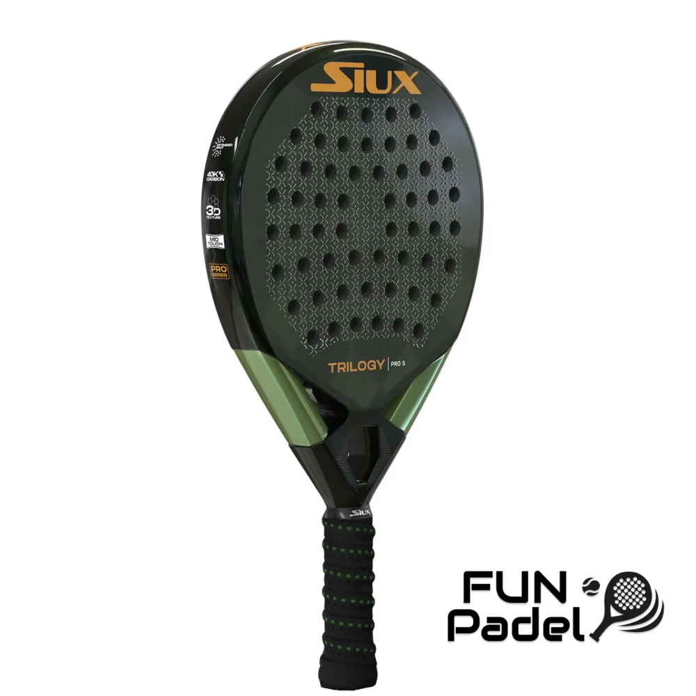 Siux Trilogy Pro 5 2025 - Raquete de padel profissional - imagem 2