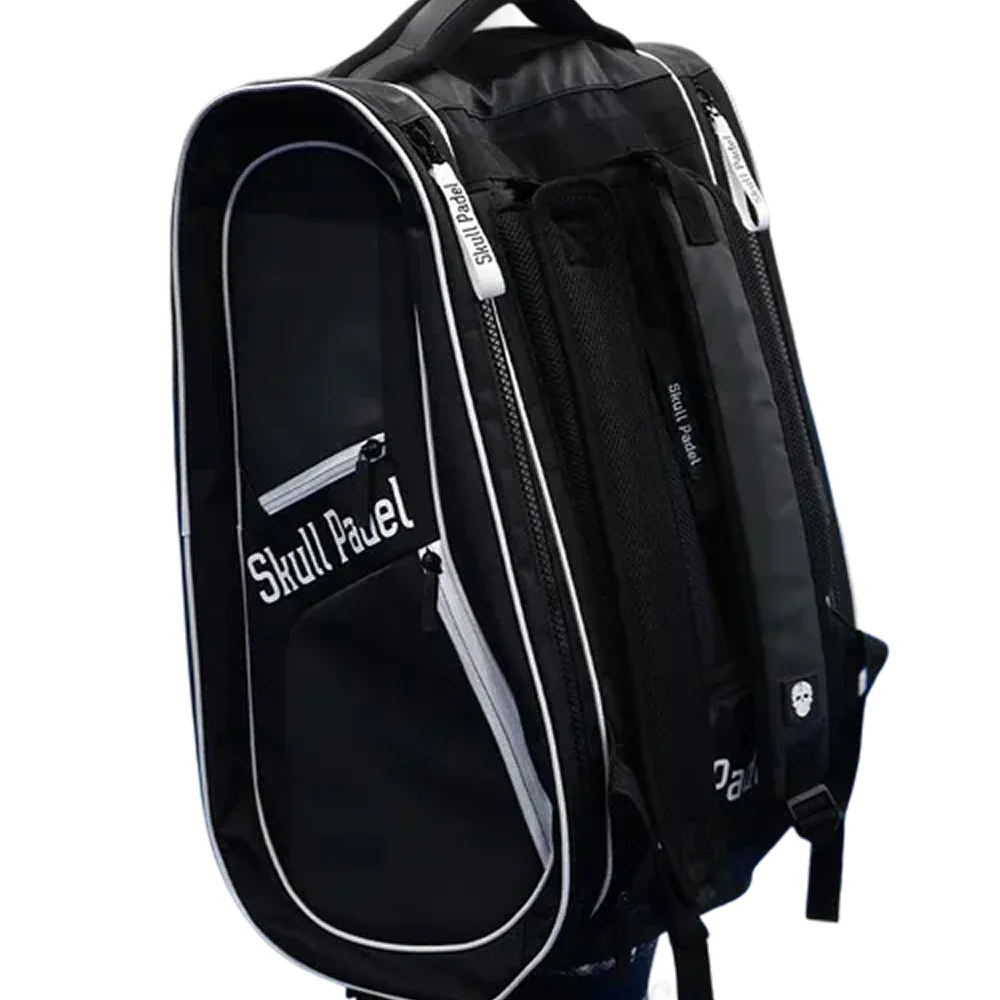 Skull Padel Racket Bag XXL Black White — bolsa térmica para raquetes de padel - imagem 3