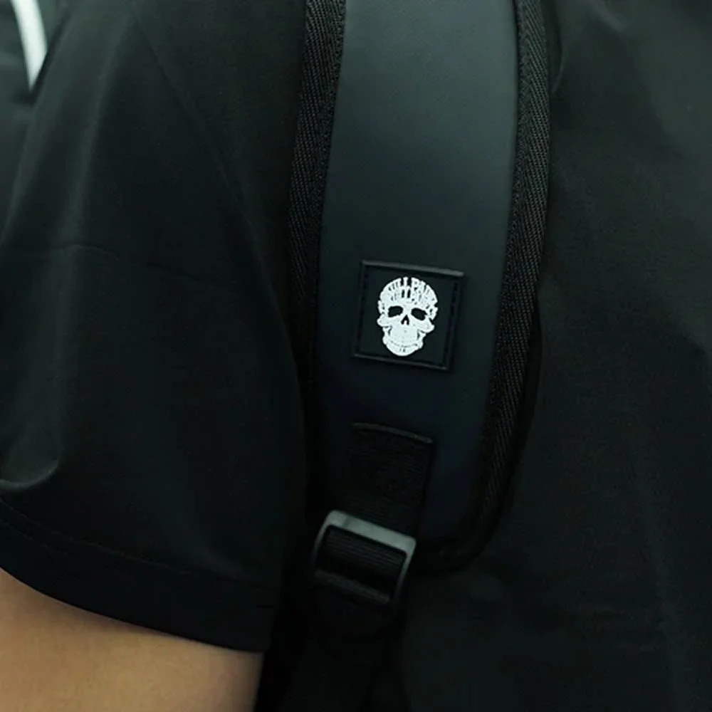 Skull Padel Racket Bag XXL Black White — bolsa térmica para raquetes de padel - imagem 5