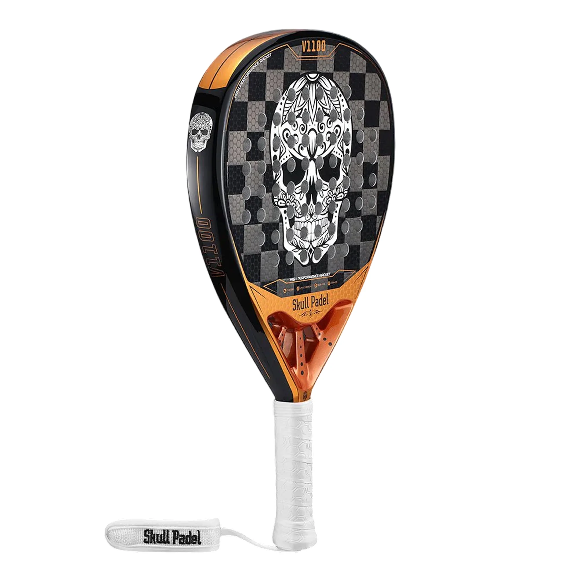 V1100 BLACK COPPER – A Raquete de Padel Suprema para Potência & Controlo - imagem 2