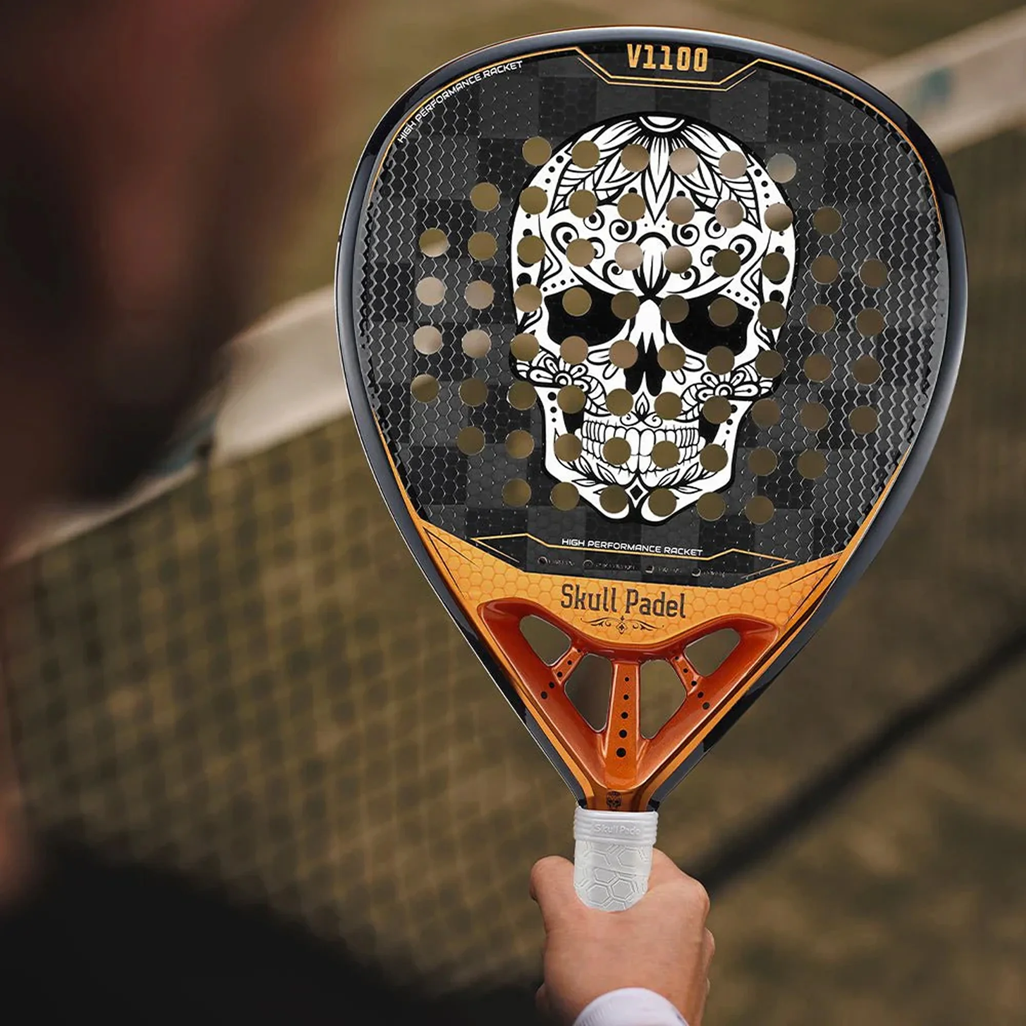 V1100 BLACK COPPER – A Raquete de Padel Suprema para Potência & Controlo - imagem 4