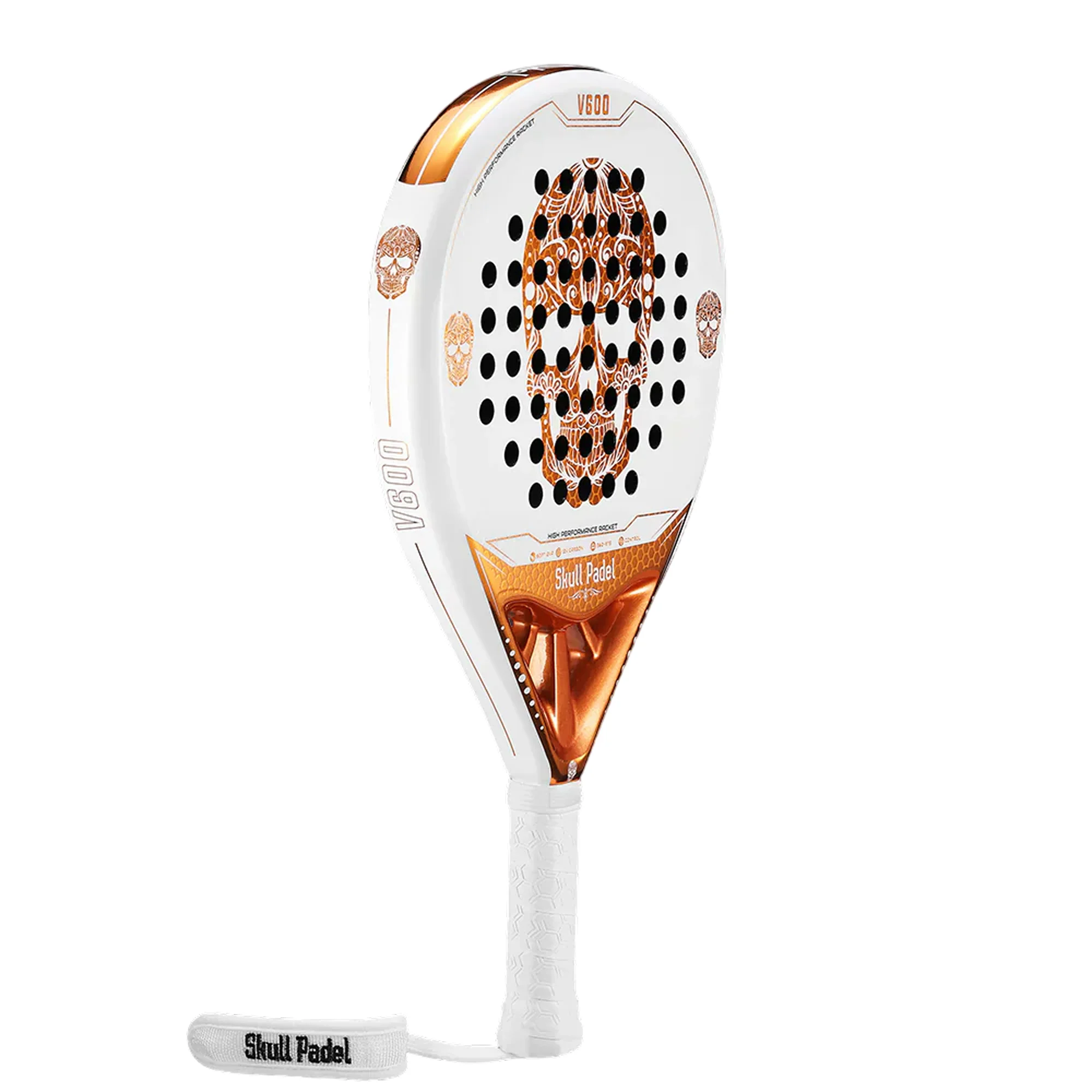 V1100 White Copper – Controle & Potência com Carbono 3K & EVA Soft - imagem 2