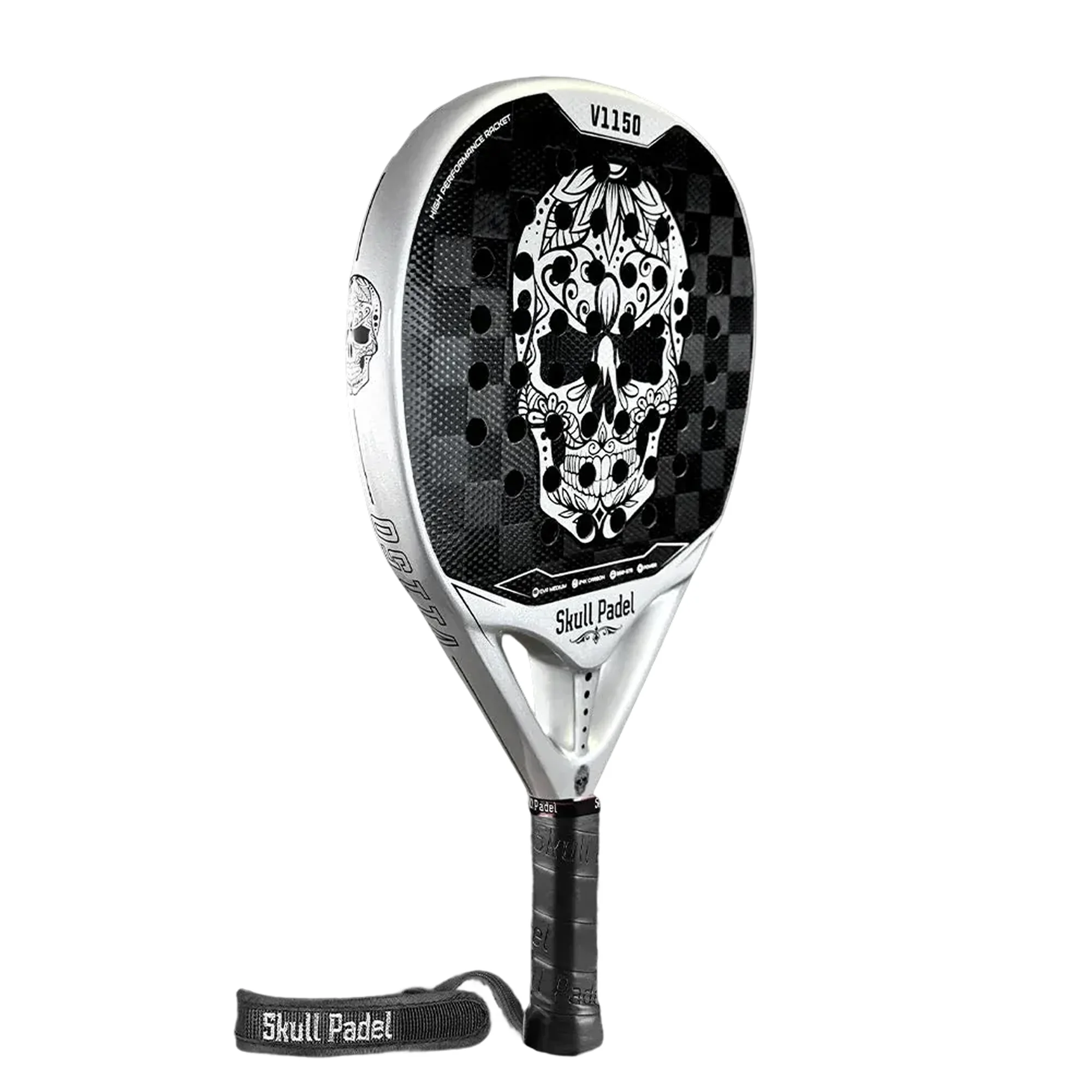 V1150 SILVER 24K – The Ultimate Padel Racket for Power & Precision - image 2